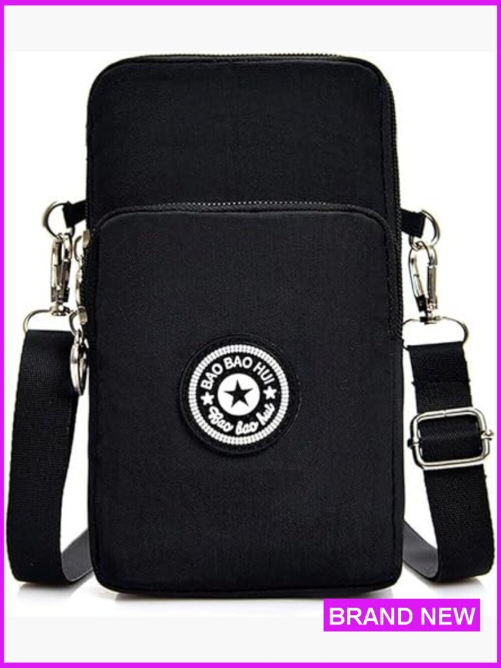 Small Crossbody Bag Puffer Shoulder Bag Cell Phone Purse Adjustable Strap